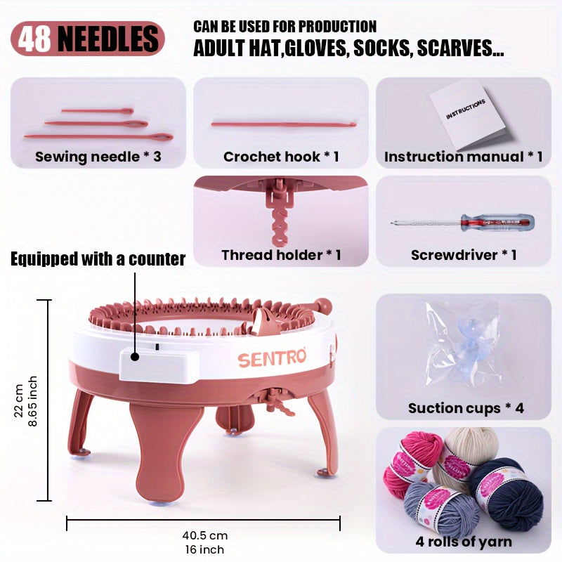 Sentro 48 Needle Automatic Knitting Machine