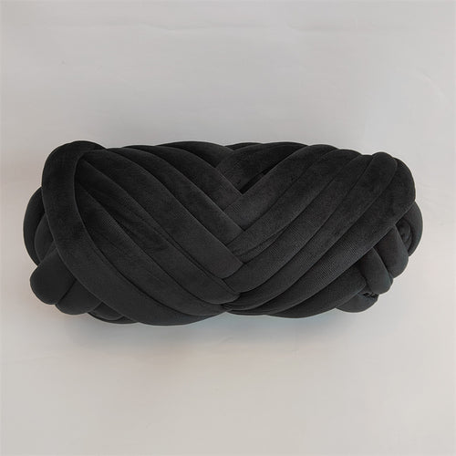 1KG Crystal Fleece Core-Filled Cotton Yarn  / Hand-Knitted Blanket Yarn