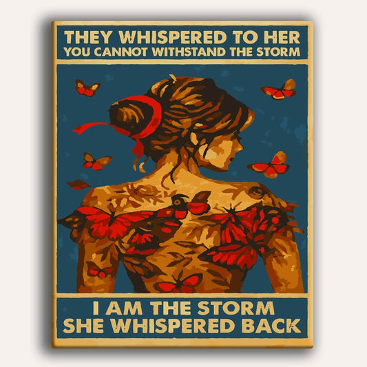 I Am The Storm - Paint By Numbers Kit