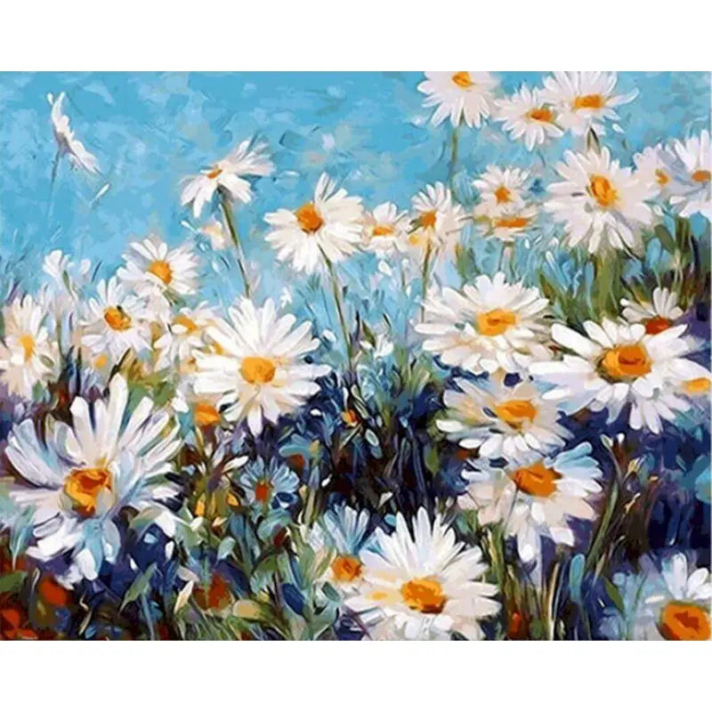 GATYZTORY Painting By Numbers Landscape Paint Canvas Picture Oil Painting By Number Coloring HandPainted For Adults Home Decor