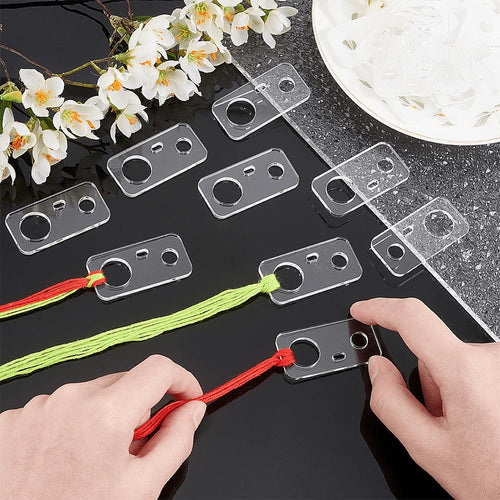 20pcs Acrylic Embroidery Floss Organizer - Floss Drops