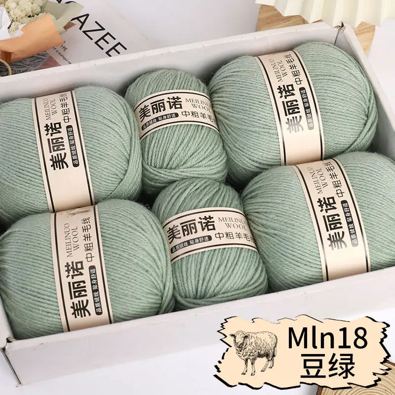 500g/set 4 Ply Merino Wool