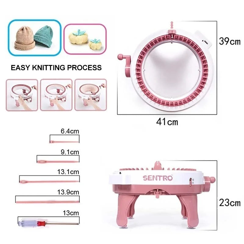 40 Needles Knitting Machine