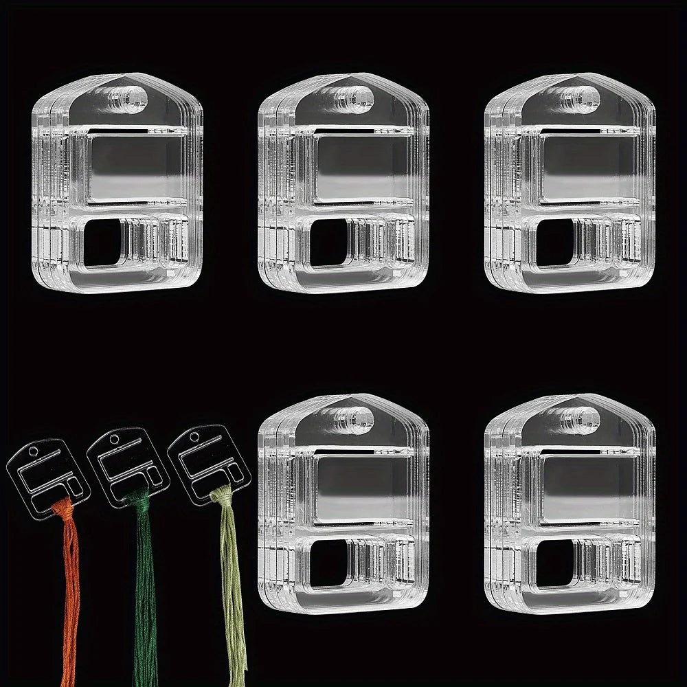 20pcs Acrylic Embroidery Floss Organizer - Floss Drops
