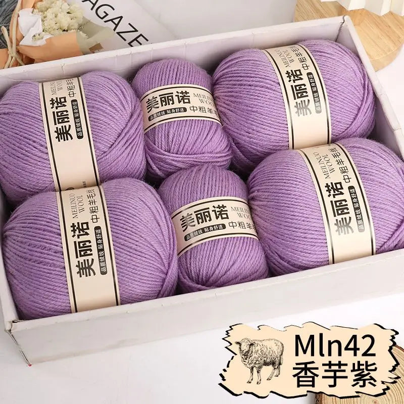 500g/set 4 Ply Merino Wool