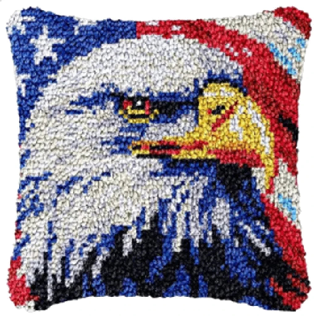 Cartoon Eagle Latch Hook Kit