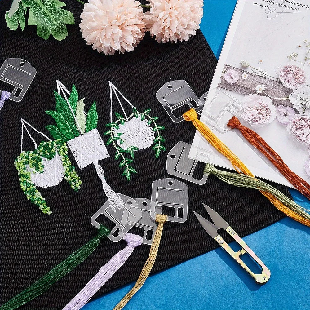 20pcs Acrylic Embroidery Floss Organizer - Floss Drops