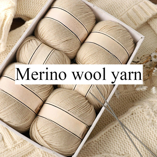 500g/set 4 Ply Merino Wool