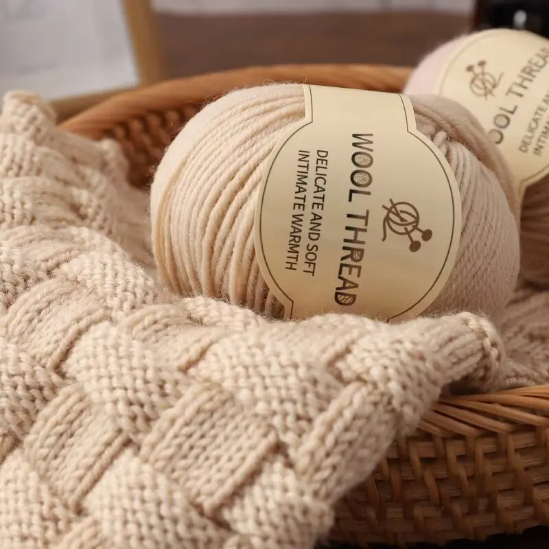 500g 290 Medium Coarse Combed Alpaca Wool Yarn | 10 Balls/Pack