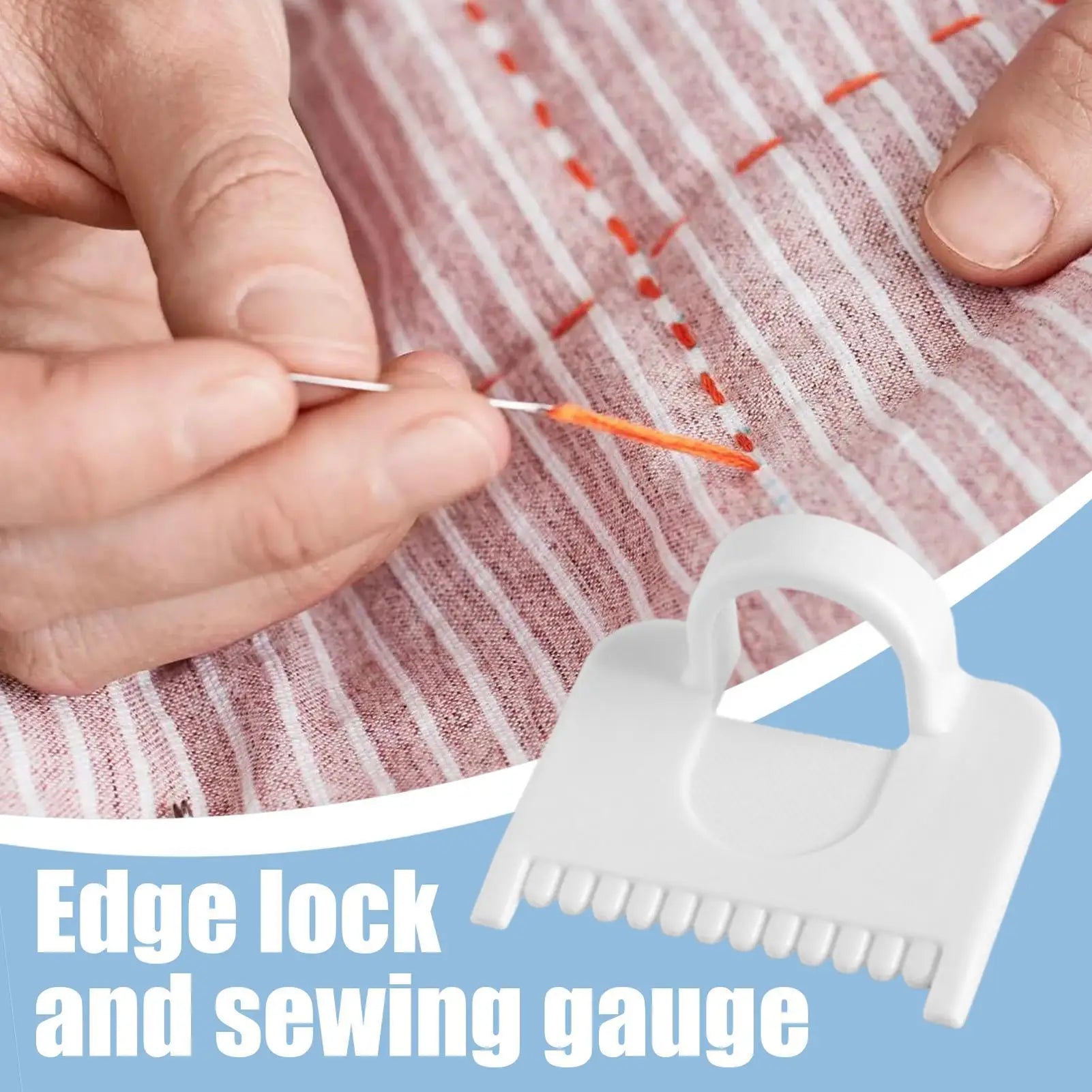 Edge Stitch Lock & Sewing Gauge Handy Helper