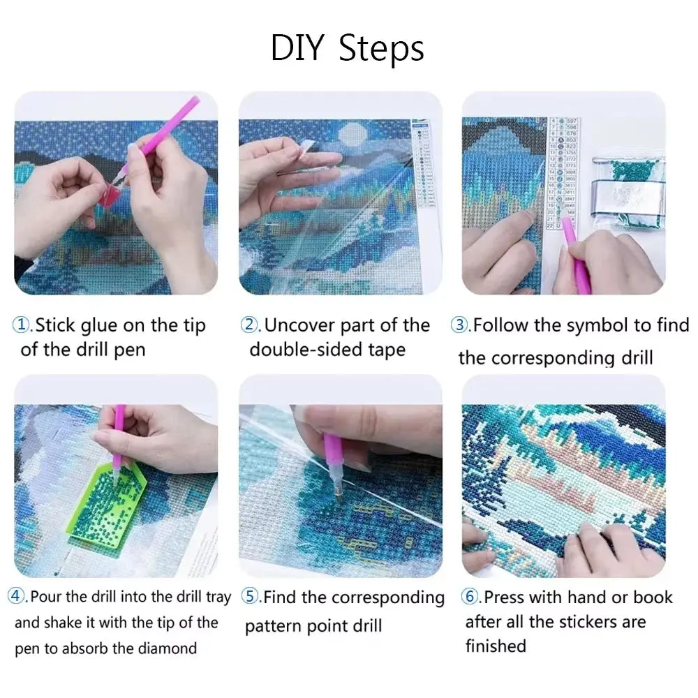 2026 Diamond Painting - Paint By Number Adult Kit Acrylic - forest animals Artwork