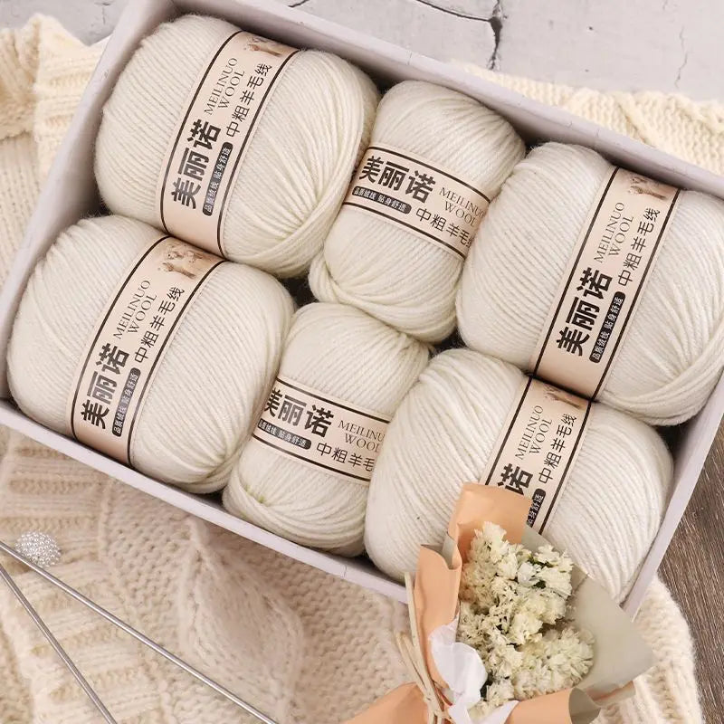 500g/set 4 Ply Merino Wool