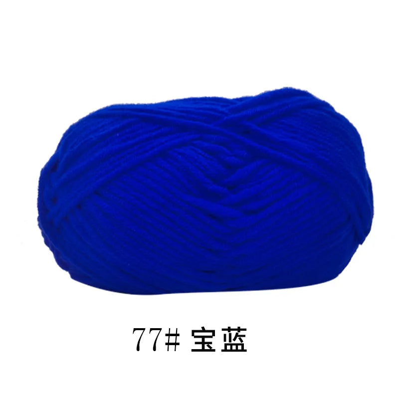 40-50g/Set 4ply Milk Cotton(80%) Knitting Yarn
