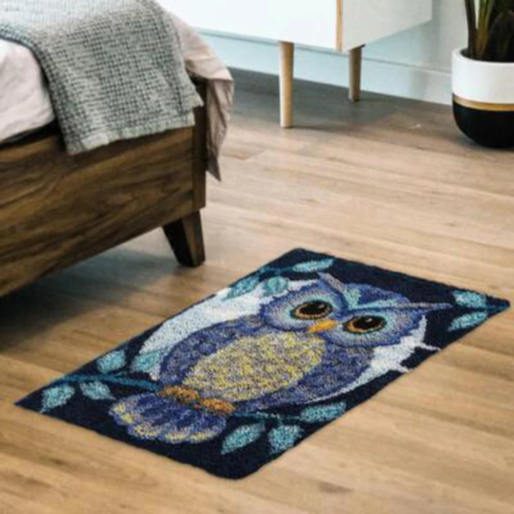 Whoot Latch-Hook Rug Kit