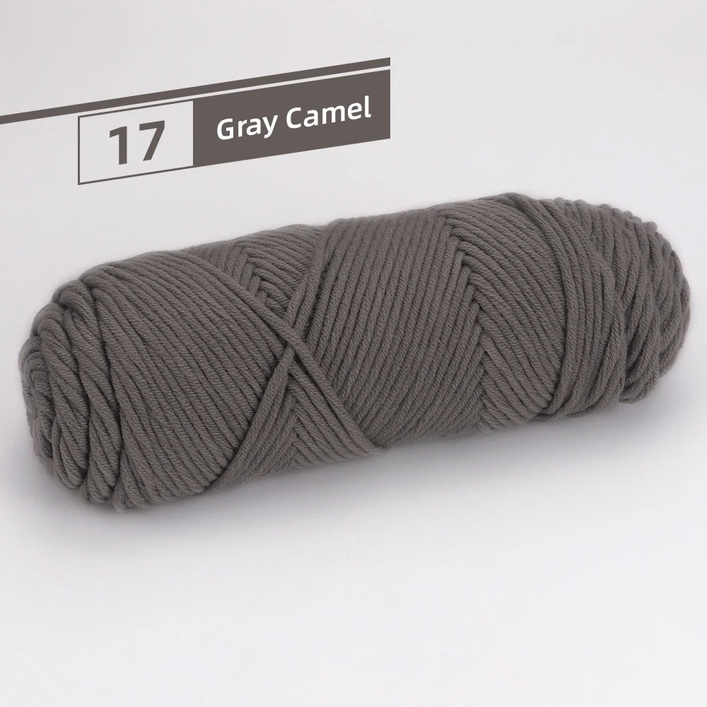 1Pcs Worsted Cotton Yarn - 100g/3.52oz