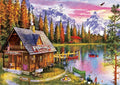 5D DIY Diamond Painting Landscape House Full Round Drill Embroidery Forest Scenery