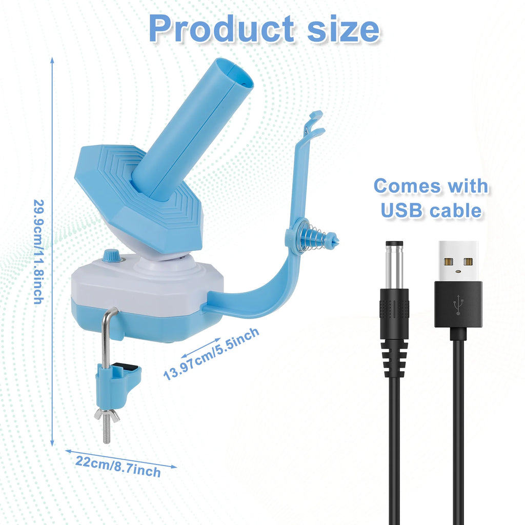 Hand or Electric Wool Winder