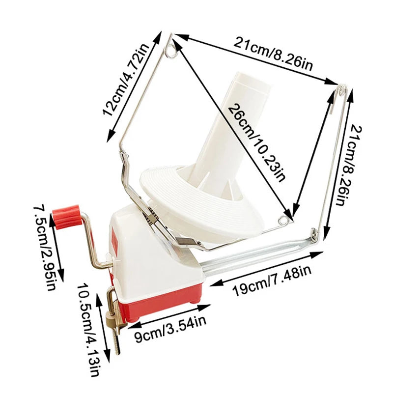 Yarn Ball Winder | Hand Crank