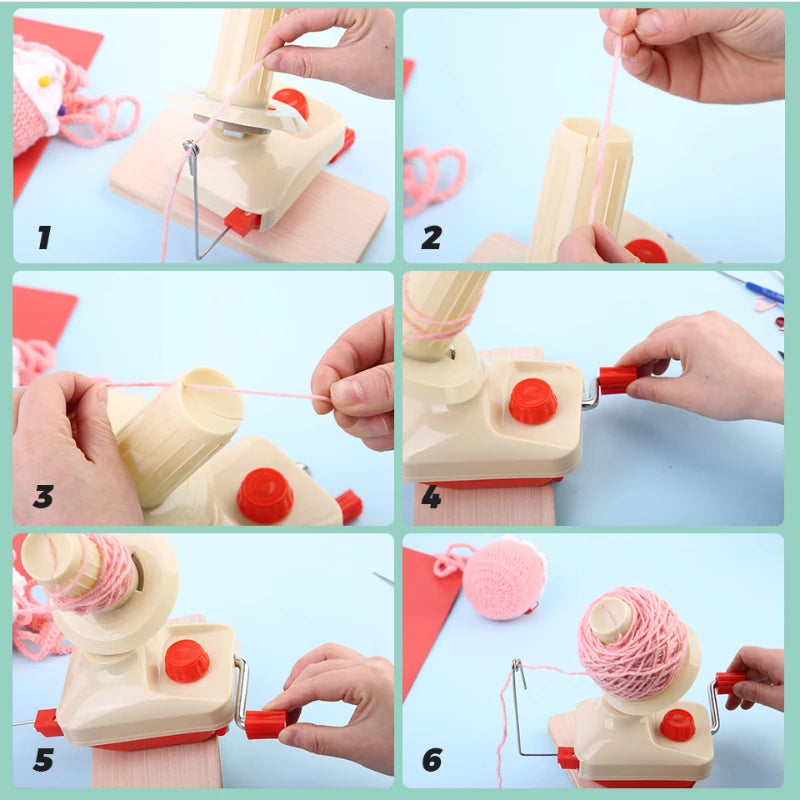 Yarn Ball Winder | Hand Crank