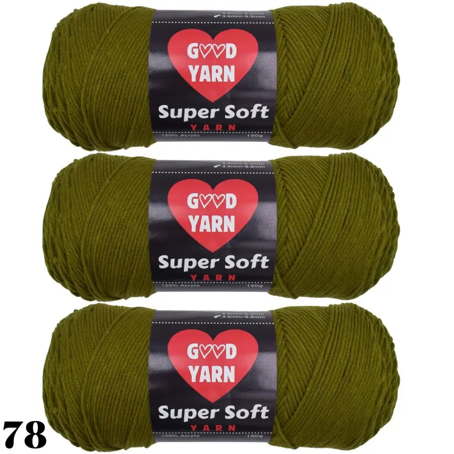570g 3 Balls Swallow Velvet Yarn Soft Chunky Knitting Yarn for Sweaters Scarves Blankets DIY Crochet Yarn