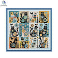 Joy Sunday Cross Stitch Kit Animal Style Pattern Stamped Counted Canvas 11CT 14CT 16CT DIY Embroidery Set Home Decor - 20250509
