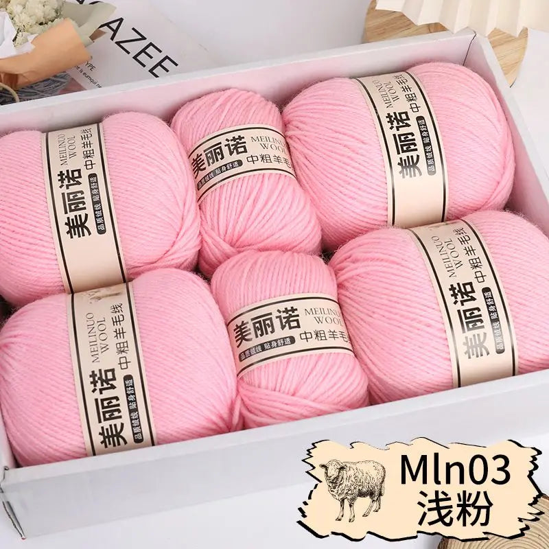 500g/set 4 Ply Merino Wool