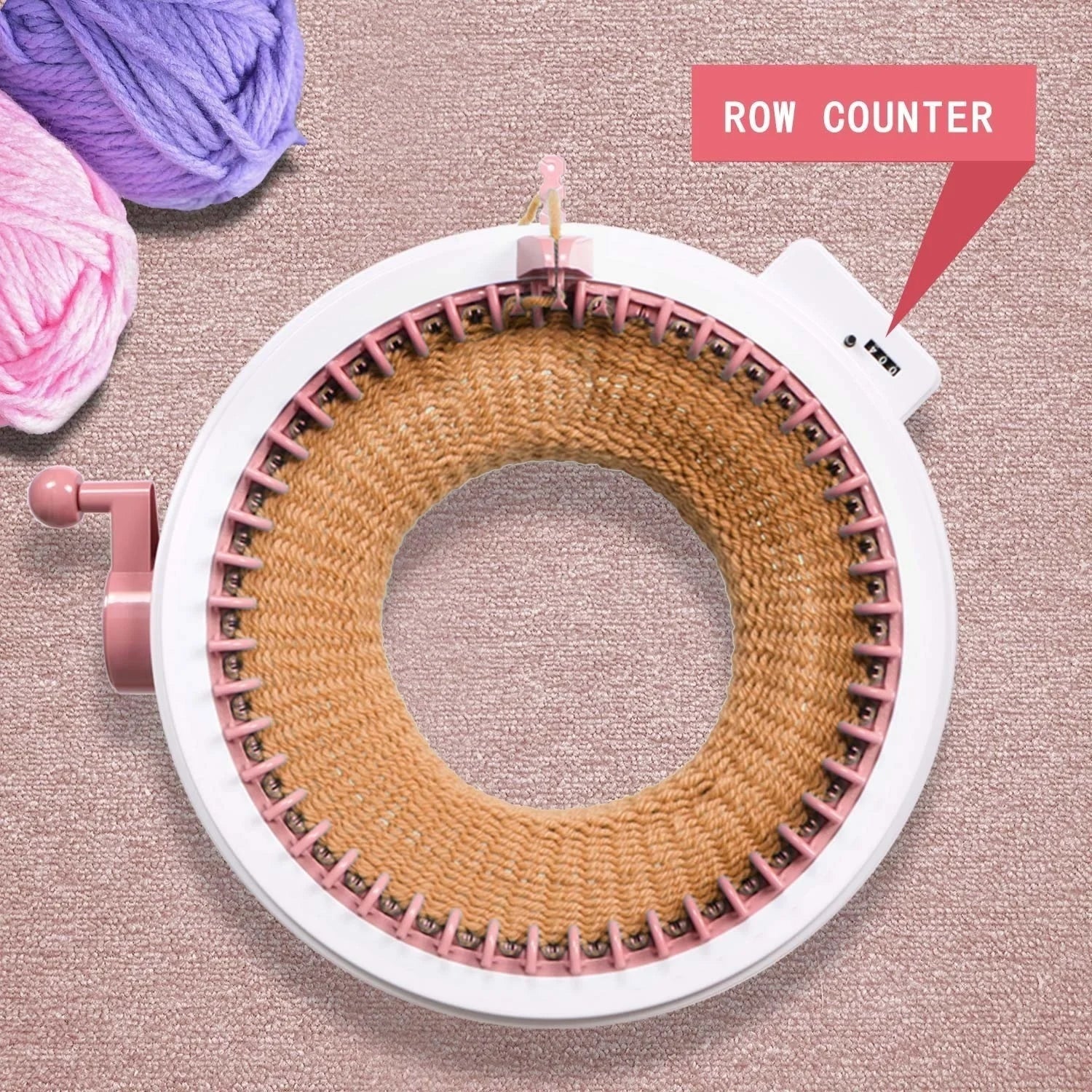 40 Needles Knitting Machine