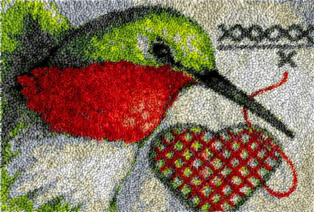 Pattern Printed Latch Hook Rugs