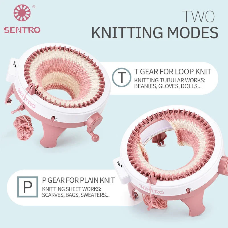 40 Needles Knitting Machine