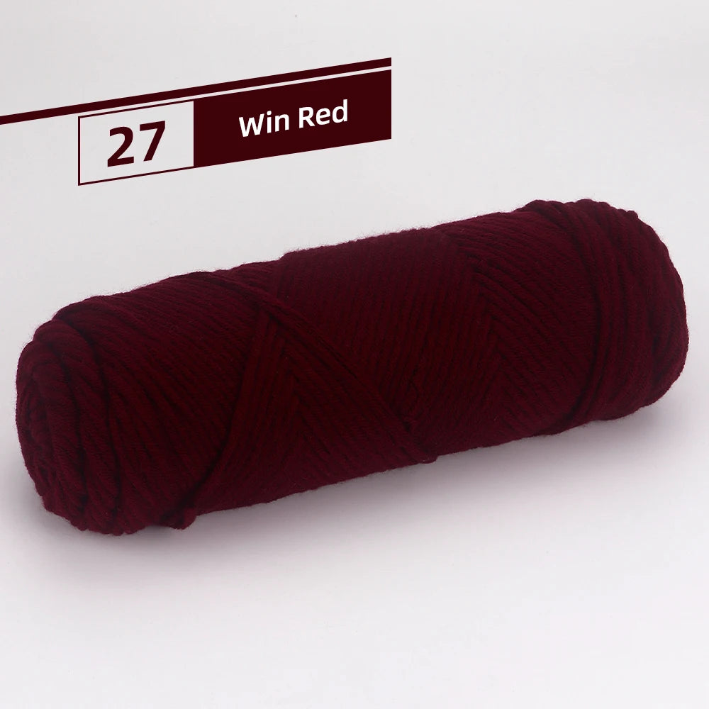 1Pcs Worsted Cotton Yarn - 100g/3.52oz