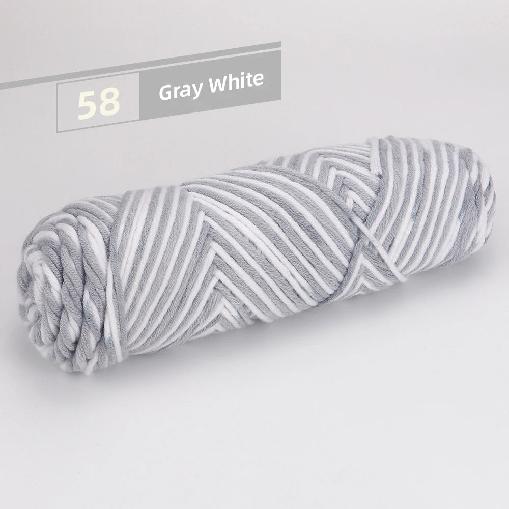 1Pcs Worsted Cotton Yarn - 100g/3.52oz