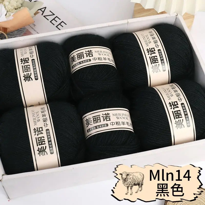 500g/set 4 Ply Merino Wool