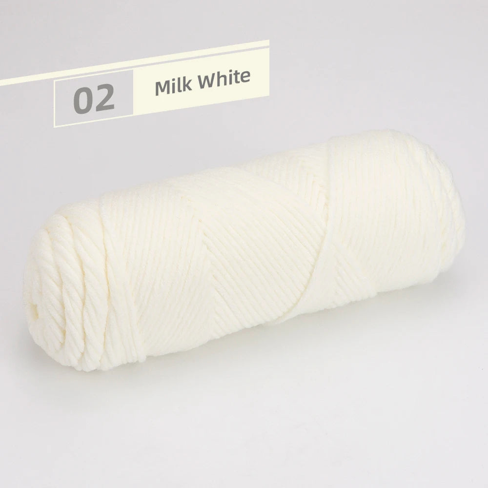 1Pcs Worsted Cotton Yarn - 100g/3.52oz