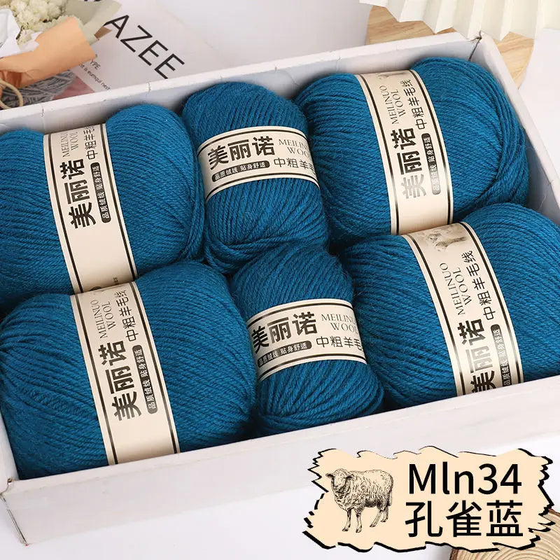 500g/set 4 Ply Merino Wool