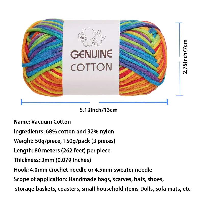 150g Real Heart Cotton Hollow