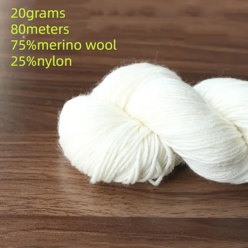 Chicka Merino Wool Yarn | 20g/Roll