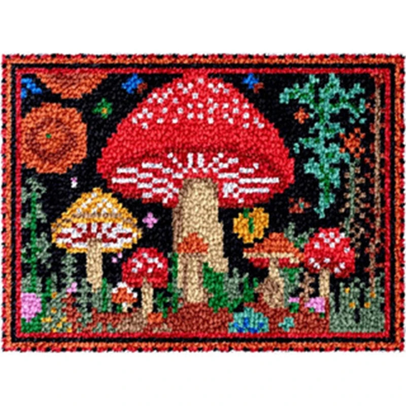 Festive Latch Hook Rug Kits