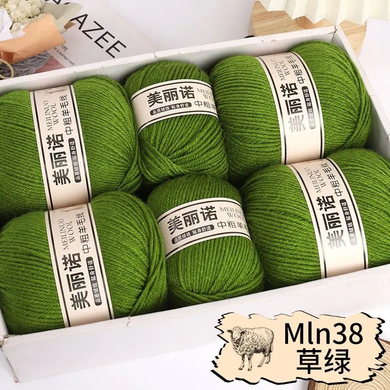 500g/set 4 Ply Merino Wool