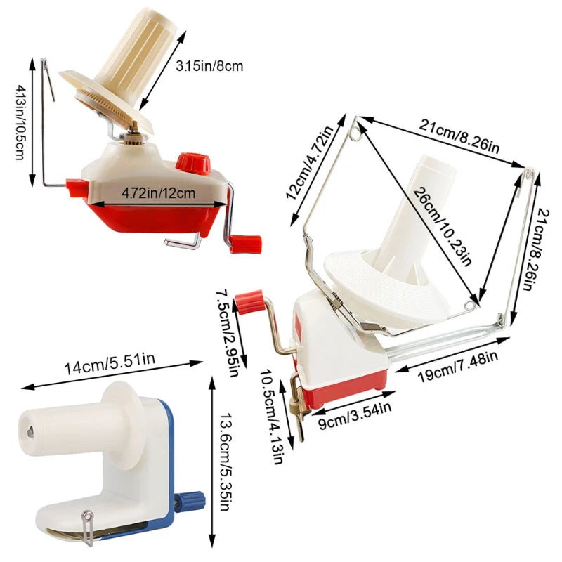 Yarn Ball Winder | Hand Crank
