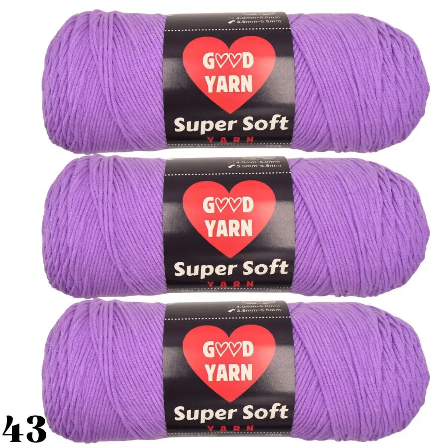 570g 3 Balls Swallow Velvet Yarn Soft Chunky Knitting Yarn for Sweaters Scarves Blankets DIY Crochet Yarn