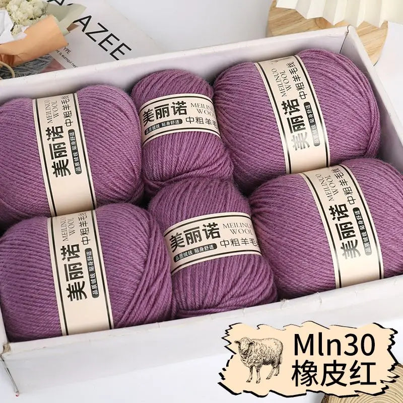 500g/set 4 Ply Merino Wool