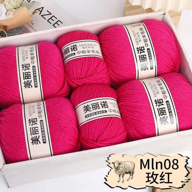 500g/set 4 Ply Merino Wool