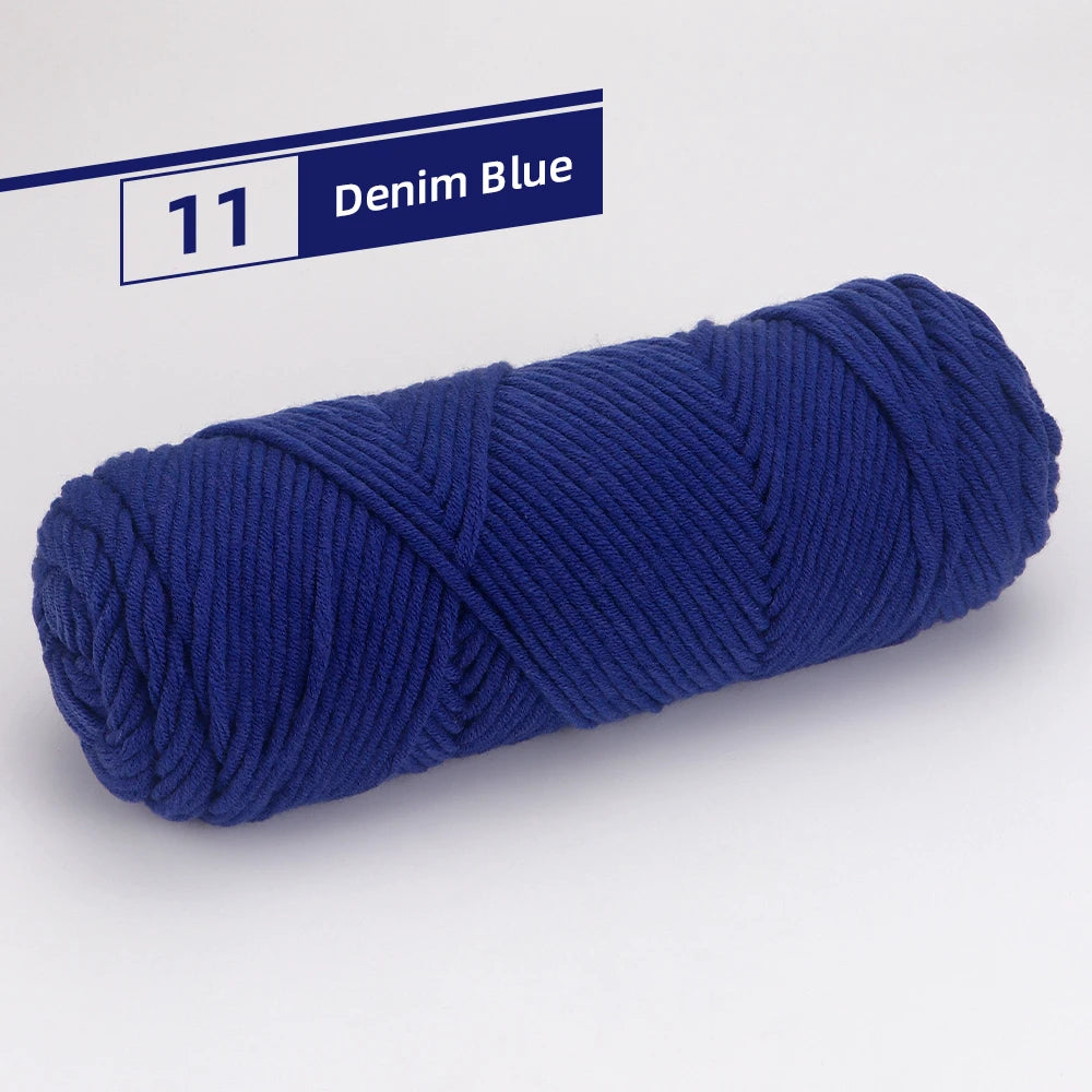 1Pcs Worsted Cotton Yarn - 100g/3.52oz
