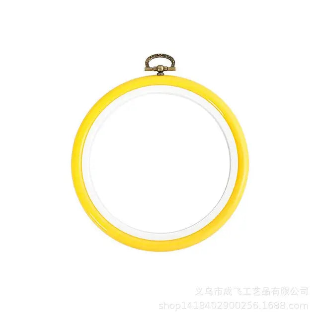 Round Square Plastic Embroidery Hoops