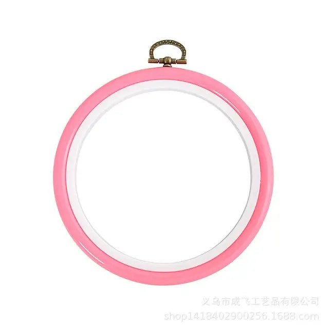 Round Square Plastic Embroidery Hoops