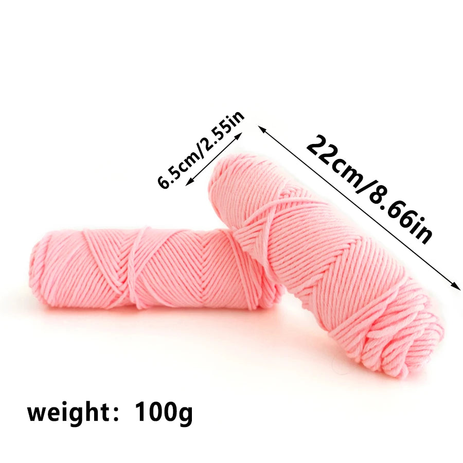 1Pc Lover's Cotton Yarn 8-Strand Yarn | 100g Yarn