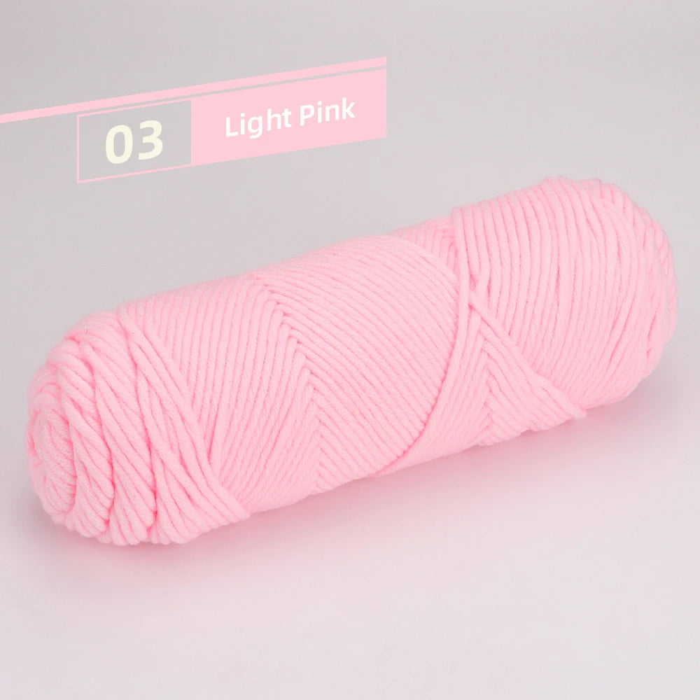 1Pcs Worsted Cotton Yarn - 100g/3.52oz
