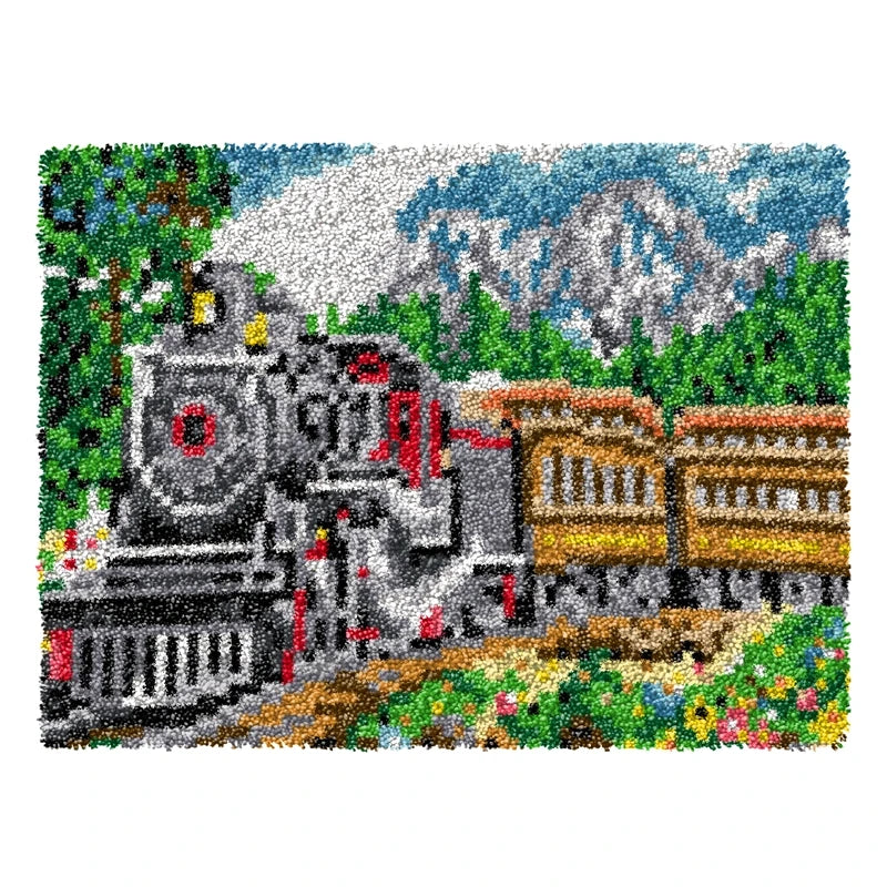 Festive Latch Hook Rug Kits