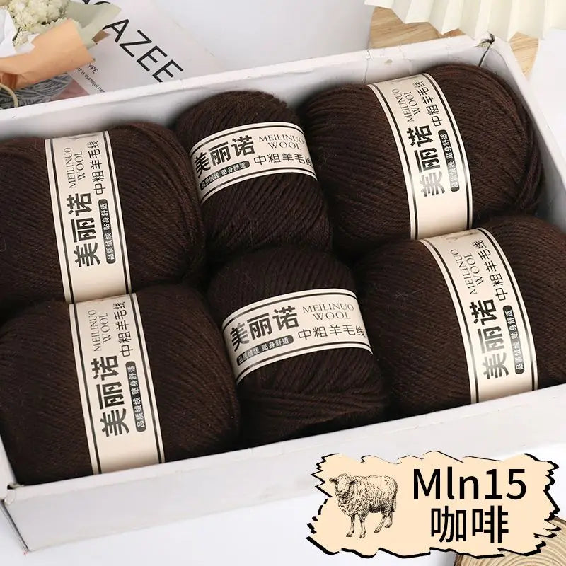 500g/set 4 Ply Merino Wool