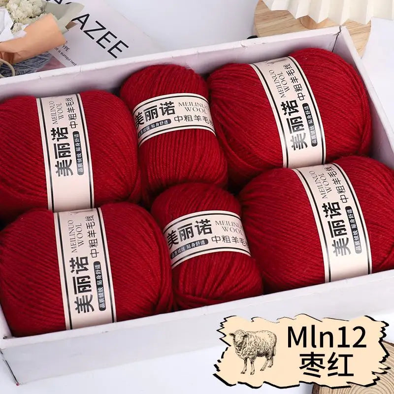 500g/set 4 Ply Merino Wool